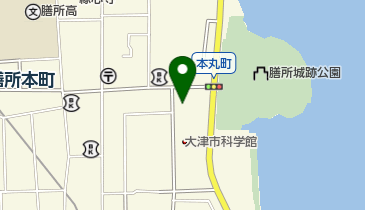 大津市消防局 膳所分団詰所の地図画像