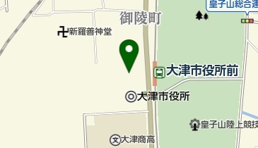 大津市役所 代表・大津市コールセンターの地図画像