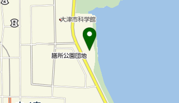 大津市役所 企業局 施設部 浄水管理センター 膳所浄水場の地図画像