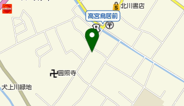 大津屋雑貨店の地図画像