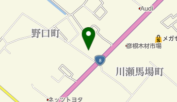 富久屋運送株式会社彦根営業所の地図画像