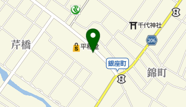 みくちやギンザの地図画像