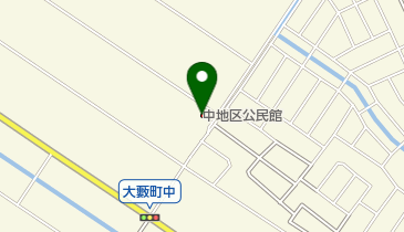 彦根市立 中地区公民館の地図画像