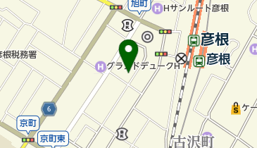 彦根市立 東地区公民館の地図画像