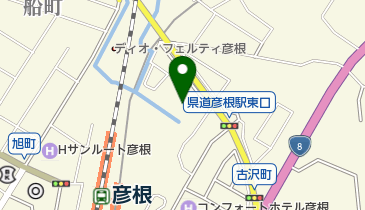 彦根イトマンスイミングスクールの地図画像