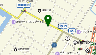 フォトスタジオチャオ彦根店の地図画像