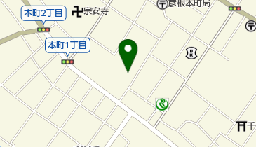 日本キリスト教団彦根教会の地図画像