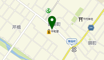 ドイツの靴の店おうみの地図画像