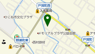 ミキモト化粧品彦根営業所の地図画像