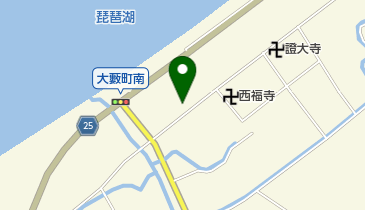大藪酒店の地図画像