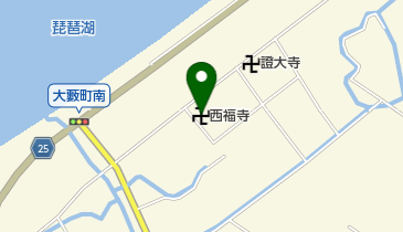 西福寺の地図画像