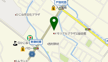 クラフトハートトーカイ・彦根店の地図画像