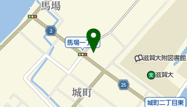 北野神社の地図画像