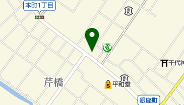 八百留商店の地図画像