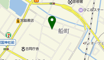 田中表具店の地図画像