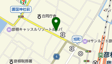 日新火災海上保険株式会社彦根サービス支店の地図画像