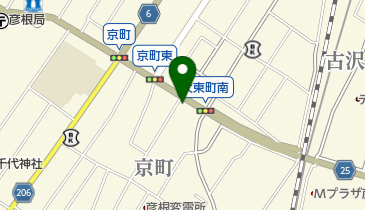 明治安田生命保険相互会社滋賀支社彦根営業所の地図画像