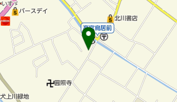 メガネショップ馬場の地図画像