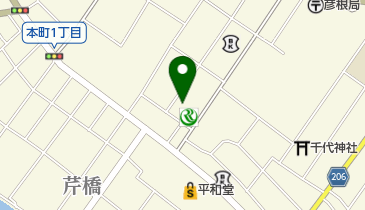ヘアーサロンタナカの地図画像