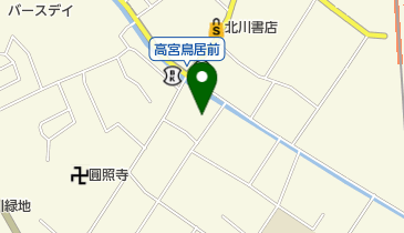 彦根市役所 高宮出張所の地図画像