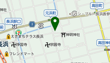 大正堂商事部の地図画像