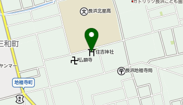 地福寺町公会堂の地図画像