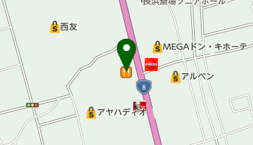 キャンススタジオサンセットの地図画像