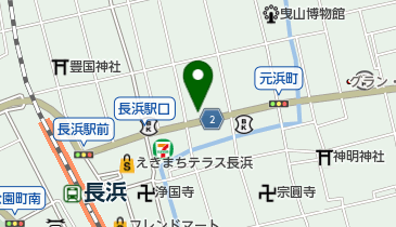 タジマヤ服地店の地図画像