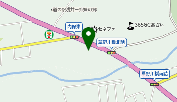 クリハラオートの地図画像