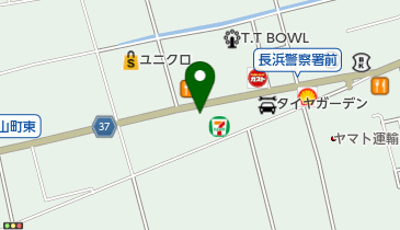 あかつき証券株式会社長浜支店の地図画像