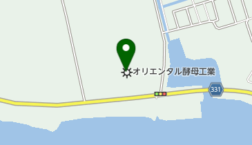 オリエンタル酵母工業株式会社びわ工場の地図画像