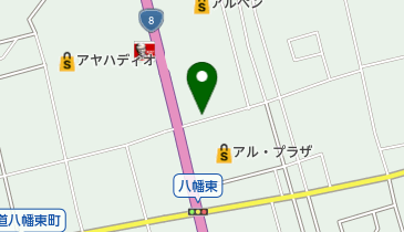 山月 長浜東店の地図画像