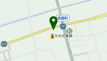 フィッシングハウス大郷屋祇園店の地図画像