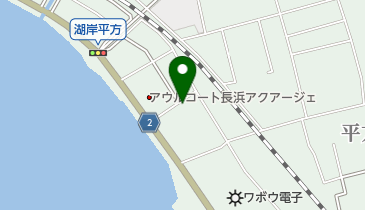 麻雀荘クラウンの地図画像