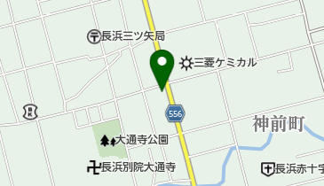 琵琶湖湯の地図画像