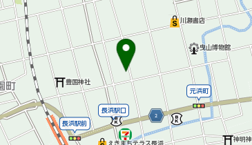 毛利志満長浜黒壁店の地図画像