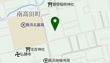 長浜市役所 市民交流センターの地図画像