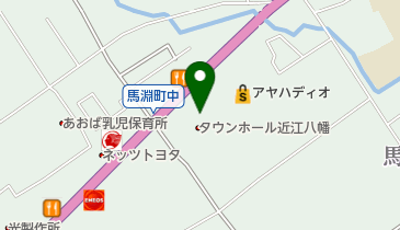 株式会社東山近江八幡事業所の地図画像