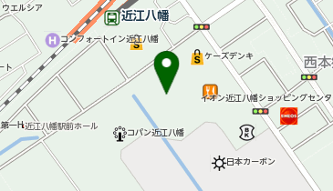 ジョーシン近江八幡イオン店キッズランドの地図画像