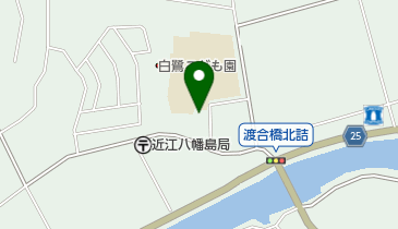 近江八幡市 島コミュニティセンターの地図画像