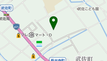 近江八幡市 武佐コミュニティセンターの地図画像