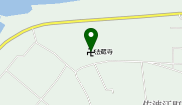 佐波江公民館の地図画像