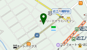 近江八幡YMCAの地図画像