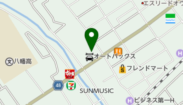 櫛引瑤子バレエ研究所近江八幡教室の地図画像