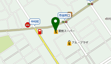 コインランドリーしゃぼんの地図画像