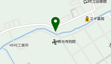 いづつや呉服店の地図画像