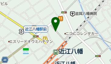 橋本自転車預り所の地図画像