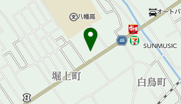 日焼けサロンタンニングクラブワイハの地図画像