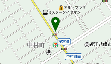 白洋舎の地図画像