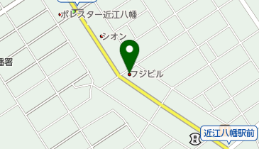 フコク生命近江八幡営業所の地図画像